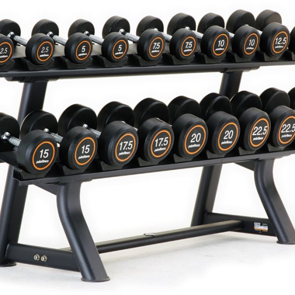 Pulse 136G Horizontal Dumbbell Rack