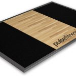 Pulse 90-379-1 2M X 3M RUBBER LIFTING PLATFORM WITH WOOD INSERT